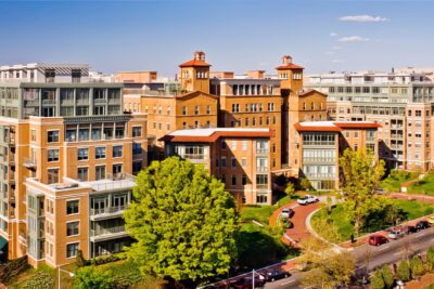 Columbia Residences - A commercial landscaping maintenance project of Community Landscaping Services - Sterling, VA